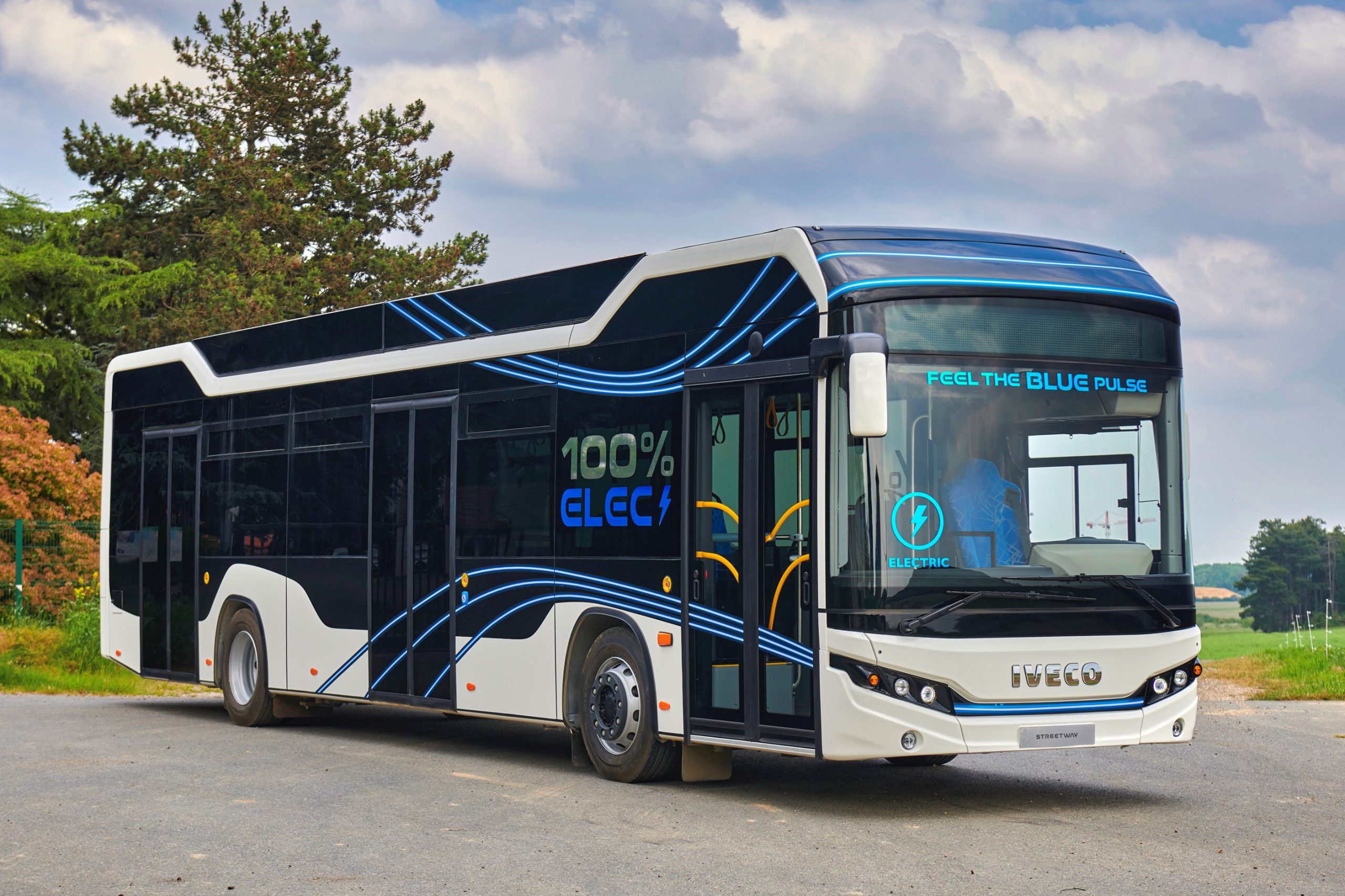 Grüne Bus